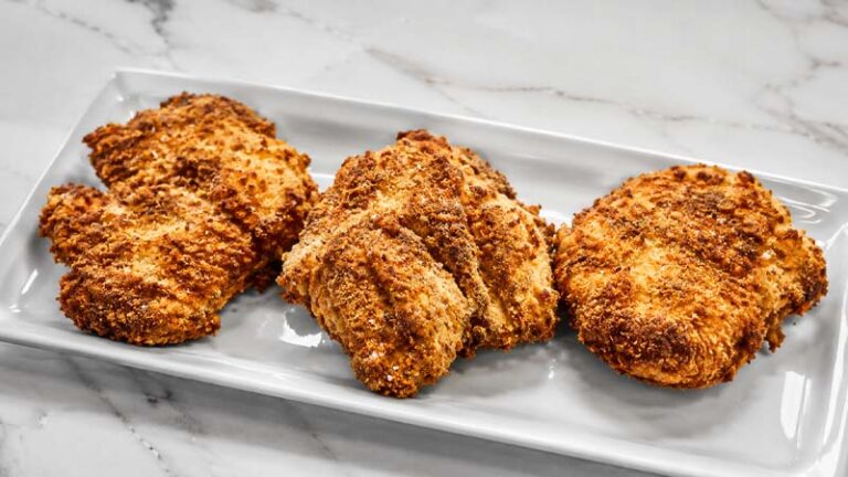 Air-Fried Breaded Chicken Thighs Recipe