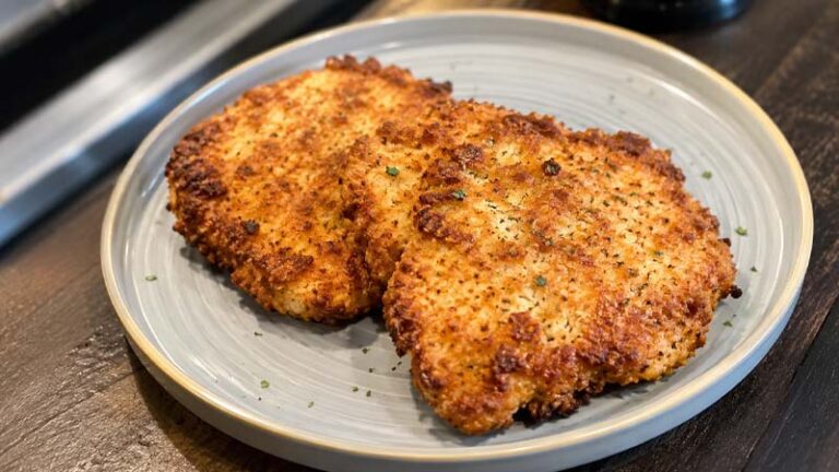 Air Fryer Chicken Thigh Schnitzel Recipe