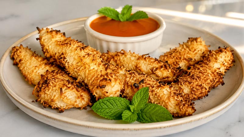 Air Fryer Coconut Chicken Recipe