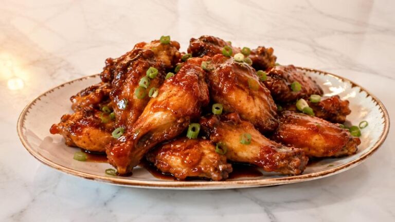 Air Fryer Honey Garlic Chicken Wings Recipe