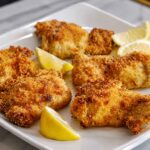 Air Fryer Lemon Garlic Parmesan Chicken Recipe