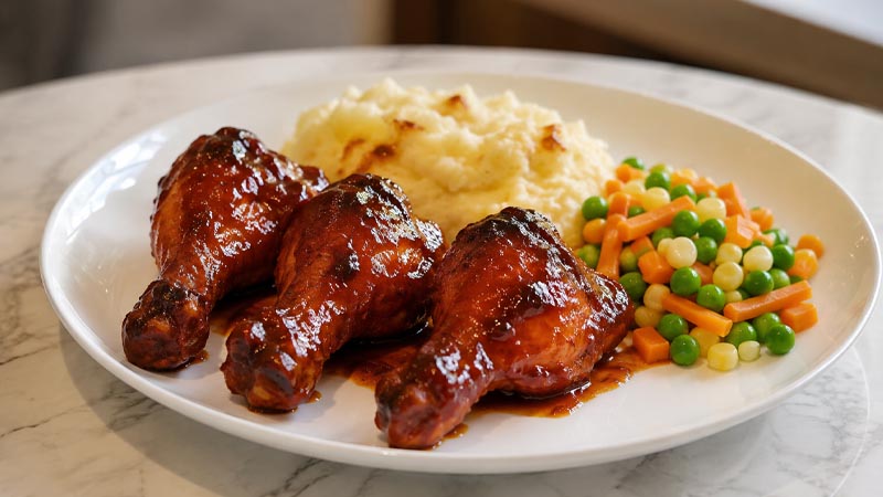 Baked BBQ Fried Chicken Recipe