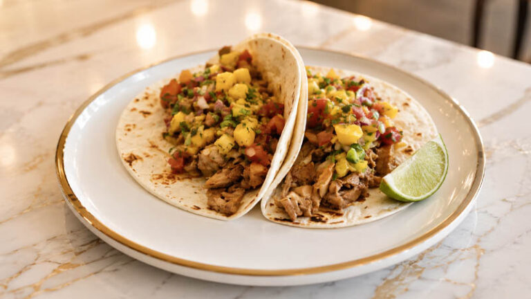 Chicken Adobo Tacos Recipe
