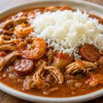 Chicken Andouille Seafood Gumbo Recipe