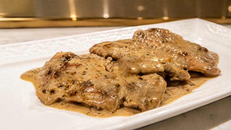 Chicken in Brandy Sauce Recipe