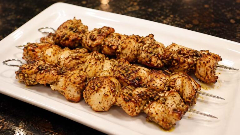 Cowboy Butter Chicken Skewers Recipe