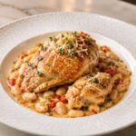 Creamy Tomato Chicken and White Beans Recipe
