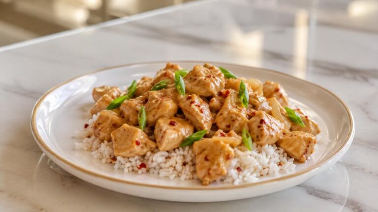 Easy Peanut Butter Chicken Recipe