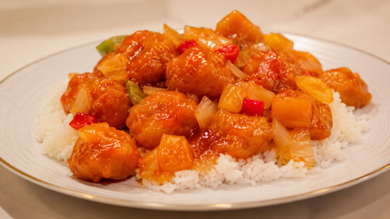 Fried Chinese Chicken Balls Recipe