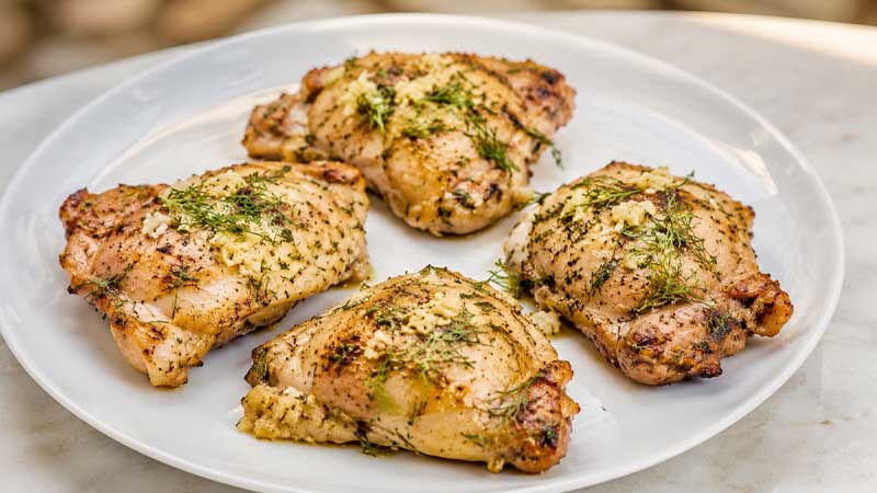 Greek Chicken Thighs Recipe