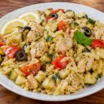 Greek Lemon Chicken Orzo Casserole Recipe