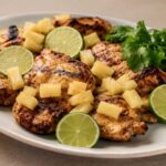 Grilled Pineapple Lime Chicken Thighs Recipe