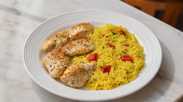 Herbed Lemon Chicken and Rice Recipe