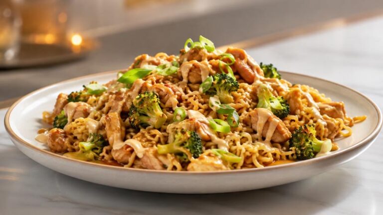 Hibachi Chicken Noodles with Yum Yum Sauce Recipe
