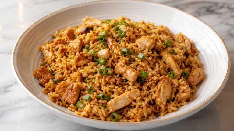 Honey Garlic Chicken Rice Casserole Recipe