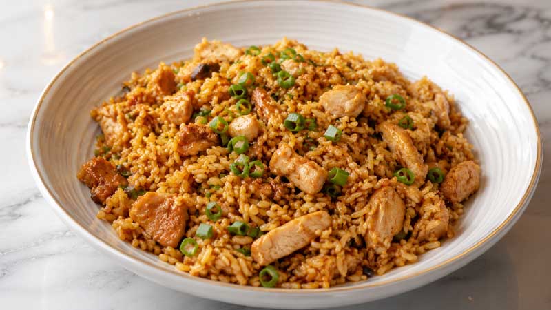 Honey Garlic Chicken Rice Casserole Recipe