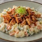 Japanese Potato Salad with Teriyaki Chicken Recipe