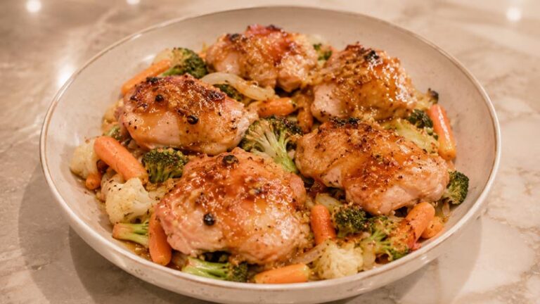 Magic Honey Garlic Chicken Dinner Recipe
