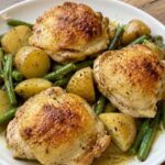 One Pan Garlic Parmesan Chicken Dinner Recipe