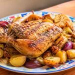 One-Pan Greek Roast Chicken and Potatoes Recipe