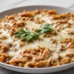 One Pan Happy Plate (Queso Chicken and Rice) Recipe