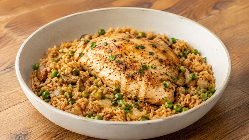One-Pot Chicken and Rice Recipe