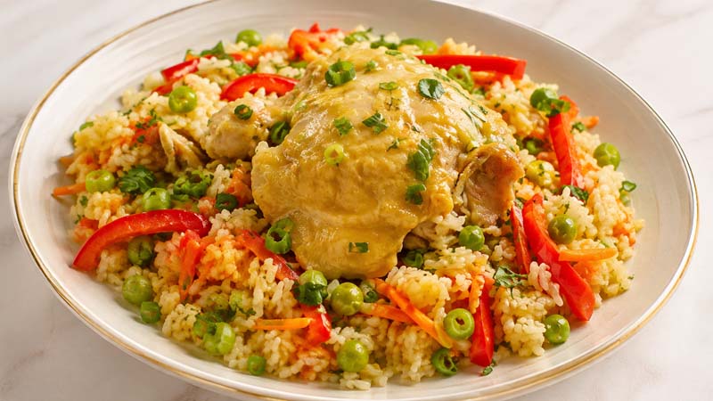 One-Pot Ginger Chicken and Rice Recipe