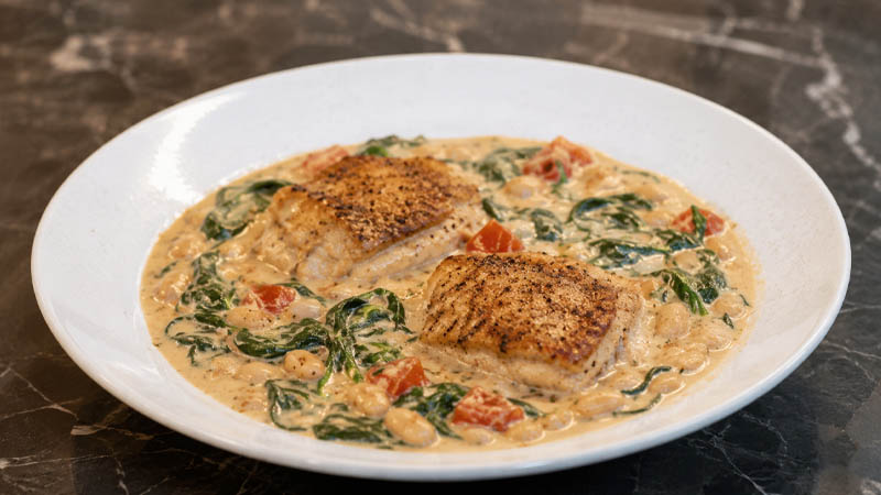 Skillet Chicken and White Bean Stew Recipe