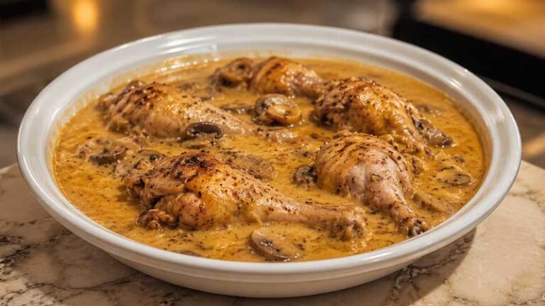 Slow Cooker Smothered Drumsticks Recipe