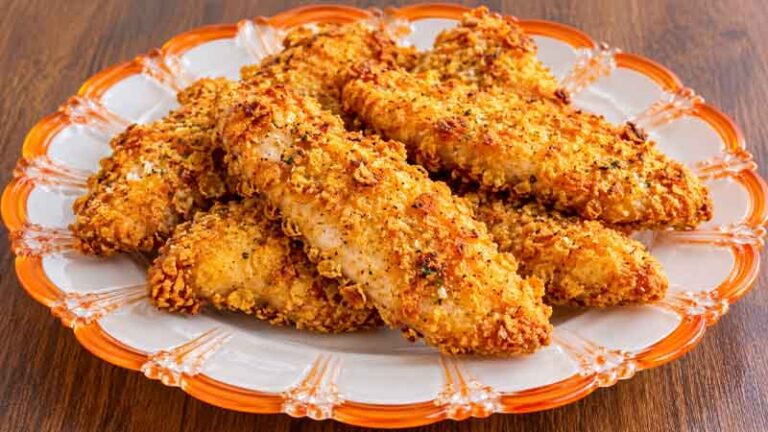 Air Fryer Cornflake-Crusted Chicken Tenders