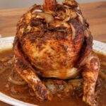 Baked Beer Can Chicken