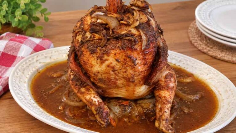 Baked Beer Can Chicken