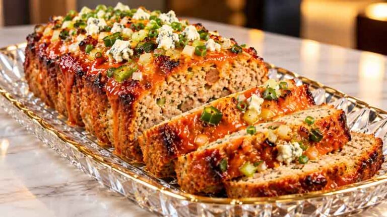 Buffalo Chicken Meatloaf