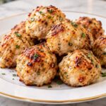 Cheesy Chicken Meatballs