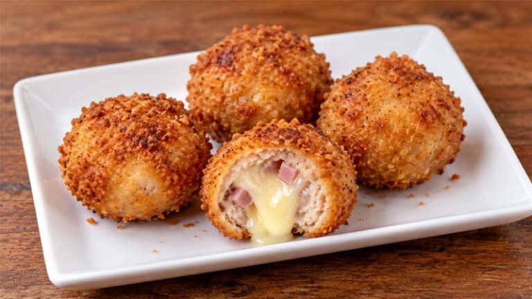 Chicken Cordon Bleu Bites