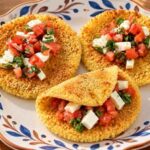 Chicken Parm Smashed Tacos with Caprese Salsa