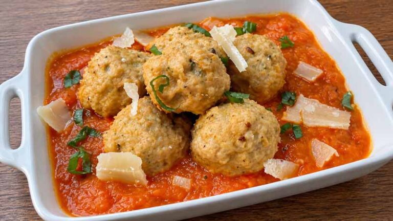 Chicken Ricotta Meatballs