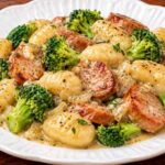 Chicken Sausage Gnocchi Skillet