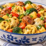 Chicken Sausage Tortellini Stir-Fry