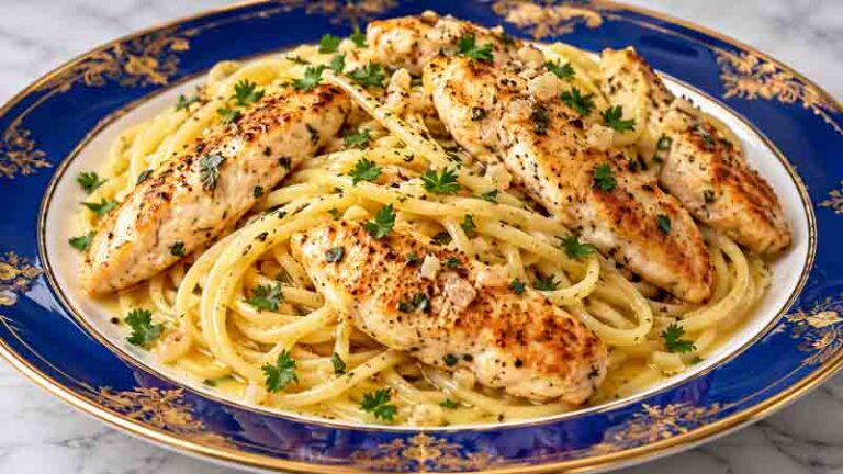 Chicken Scampi Pasta