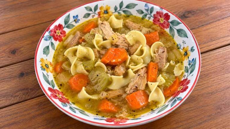 Chicken Soup with Cabbage
