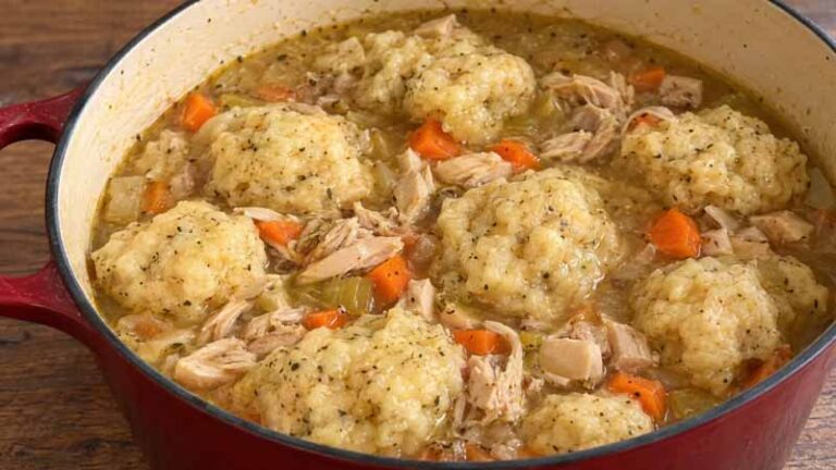 Chicken Stew with Dumplings