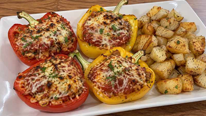 Chicken Stuffed Peppers