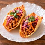Chicken Wonton Tacos
