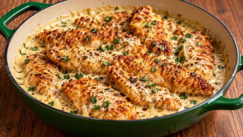 Creamy Garlic Parmesan Chicken