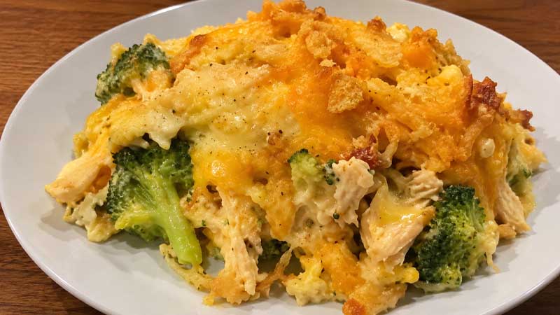 Curried Chicken and Broccoli Casserole