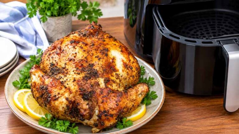 Easy Air Fryer Whole Chicken