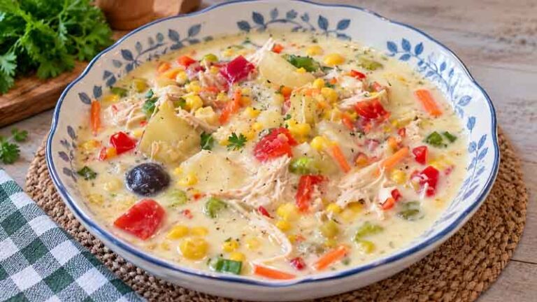 Easy Chicken and Corn Chowder