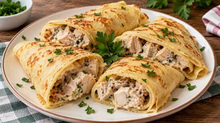 Easy Savory Crêpes