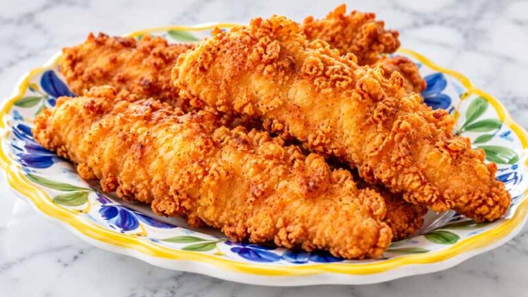 Extra-Crispy Fried Chicken Strips